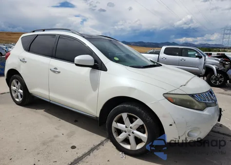 2009 Nissan Murano S z USA, uszkodzony, nr VIN JN8AZ18W99W159221